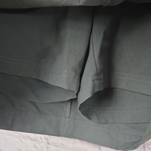 Columbia Omni-Shade Packable Skort Sun Protection Hiking Trail Skirt/Short Gray - Picture 9 of 13